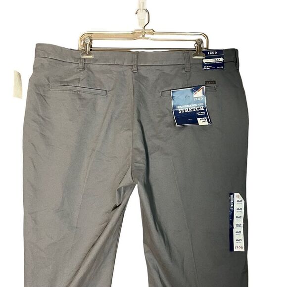 NWT! Izod chinos in smoked Pearl. Size 44x29 - Picture 7 of 9
